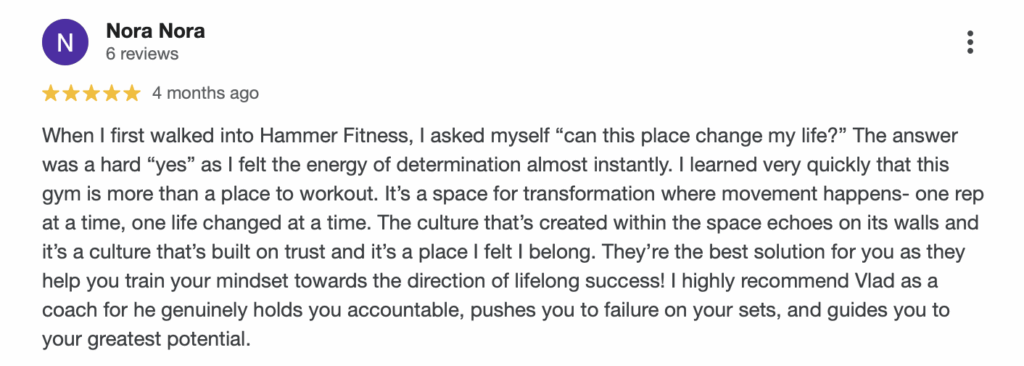 Hammer Fitness Reviews